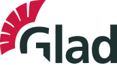 L. C. Glad logo